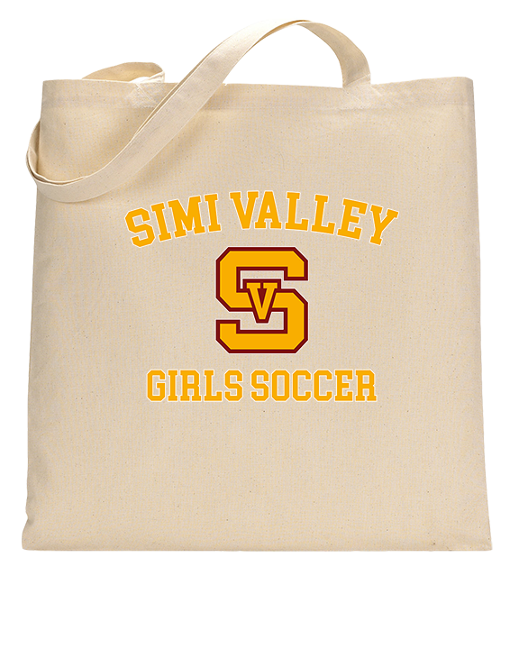 Simi Valley HS Girls Soccer Custom 1 - Tote