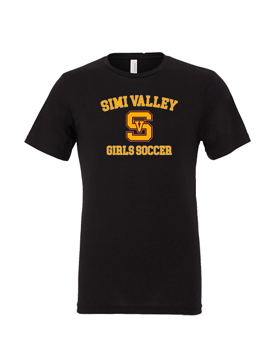 Simi Valley HS Girls Soccer Custom 1 - Tri-Blend Shirt