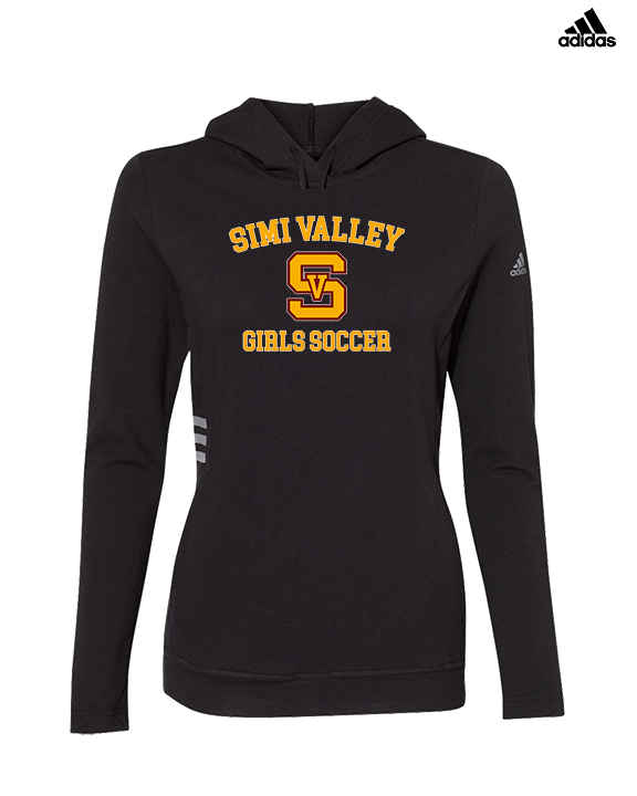Simi Valley HS Girls Soccer Custom 1 - Womens Adidas Hoodie