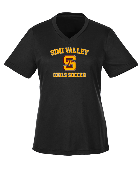 Simi Valley HS Girls Soccer Custom 1 - Womens Performance Shirt