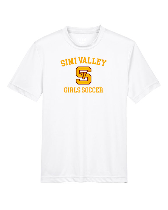 Simi Valley HS Girls Soccer Custom 1 - Youth Performance Shirt