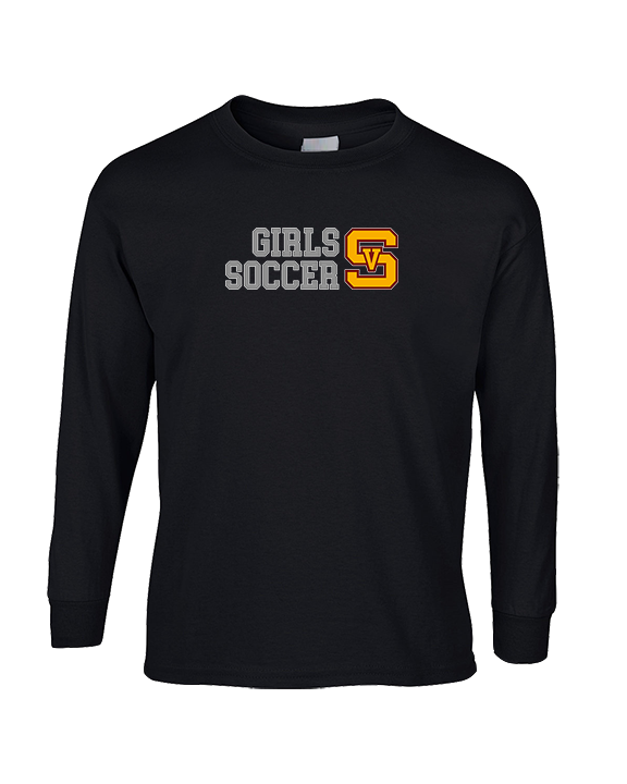 Simi Valley HS Girls Soccer Custom 2 - Cotton Longsleeve