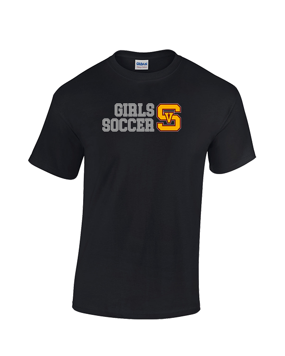 Simi Valley HS Girls Soccer Custom 2 - Cotton T-Shirt