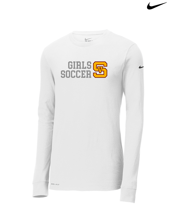 Simi Valley HS Girls Soccer Custom 2 - Mens Nike Longsleeve