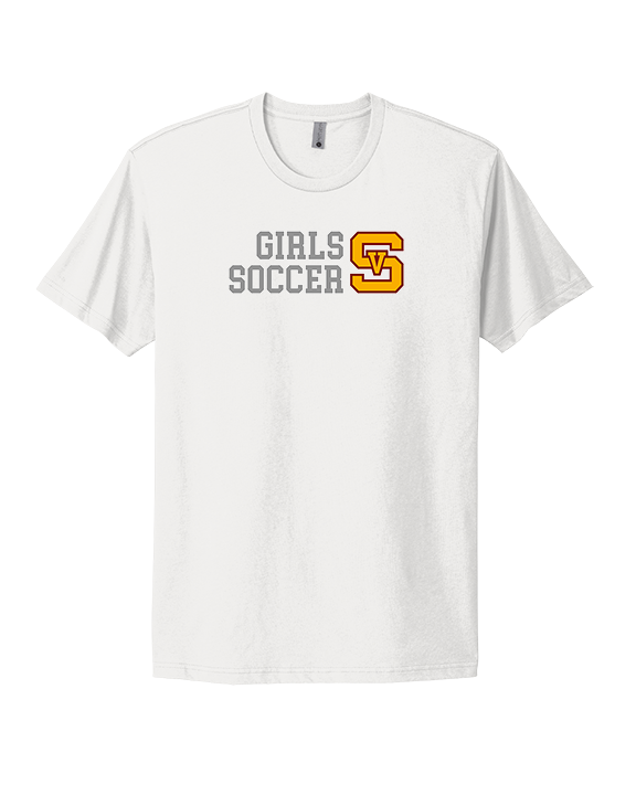 Simi Valley HS Girls Soccer Custom 2 - Mens Select Cotton T-Shirt
