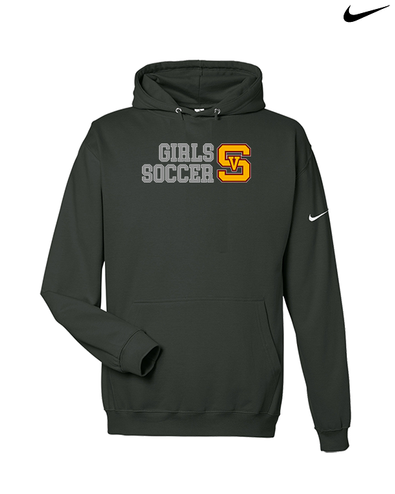 Simi Valley HS Girls Soccer Custom 2 - Nike Club Fleece Hoodie