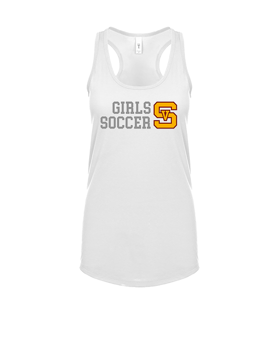 Simi Valley HS Girls Soccer Custom 2 - Womens Tank Top