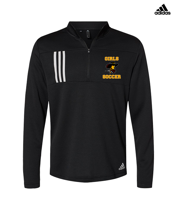 Simi Valley HS Girls Soccer Custom 3 - Mens Adidas Quarter Zip