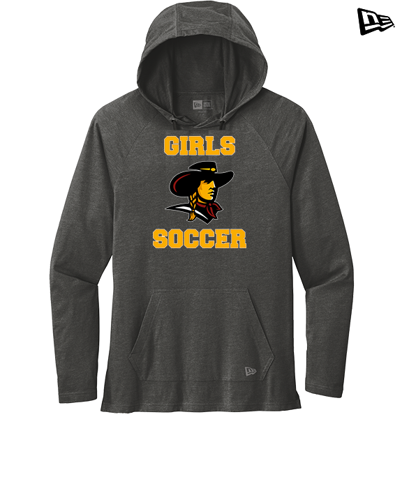 Simi Valley HS Girls Soccer Custom 3 - New Era Tri-Blend Hoodie