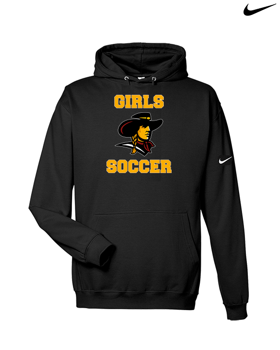 Simi Valley HS Girls Soccer Custom 3 - Nike Club Fleece Hoodie