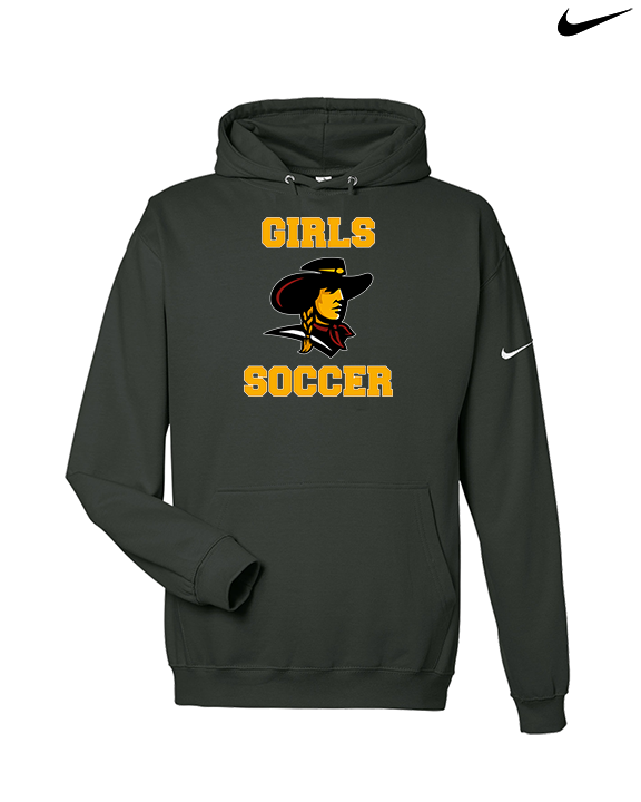 Simi Valley HS Girls Soccer Custom 3 - Nike Club Fleece Hoodie