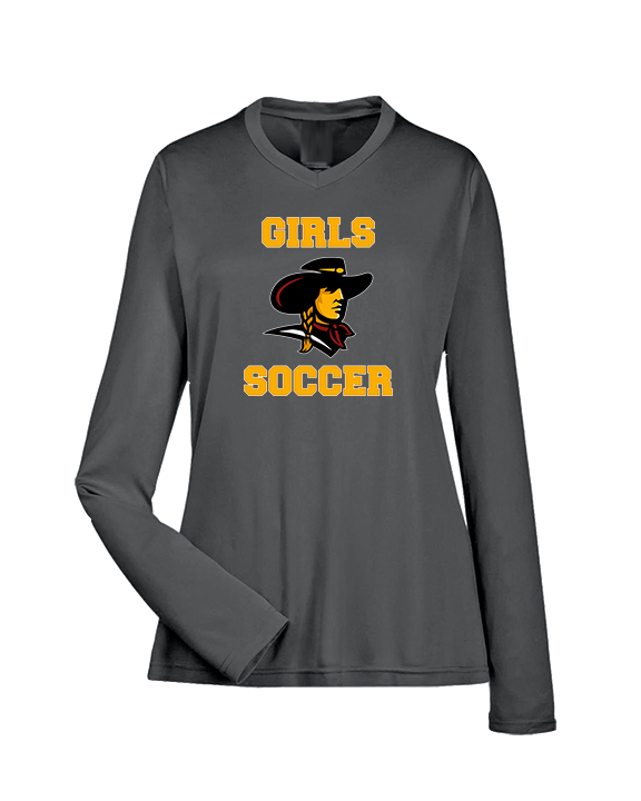 Simi Valley HS Girls Soccer Custom 3 - Womens Performance Longsleeve