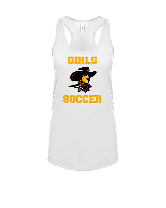 Simi Valley HS Girls Soccer Custom 3 - Womens Tank Top