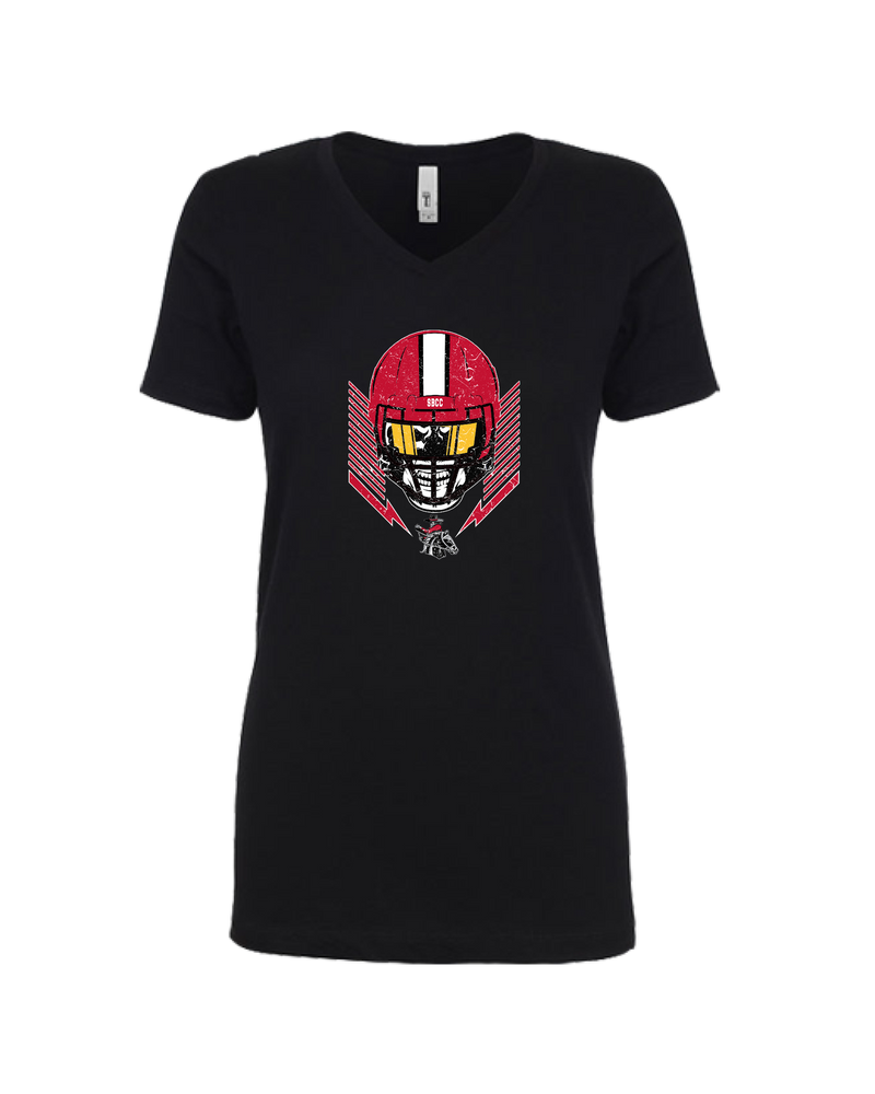 Santa Barbara City College Skull Crusher - Women’s V-Neck