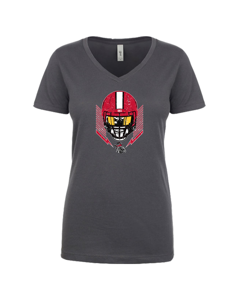 Santa Barbara City College Skull Crusher - Women’s V-Neck