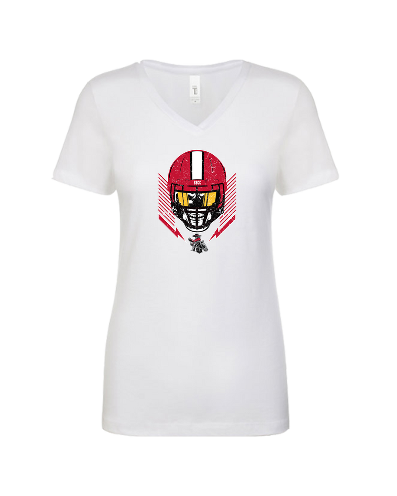 Santa Barbara City College Skull Crusher - Women’s V-Neck