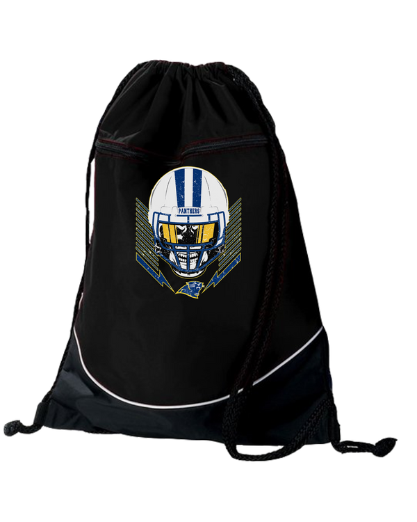 Downers Grove Panthers Skull Crusher- Two Tone Drawstring Bag