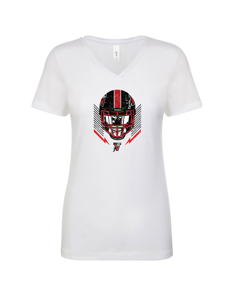 Vista Pop Warner Skull Crusher - Women’s V-Neck