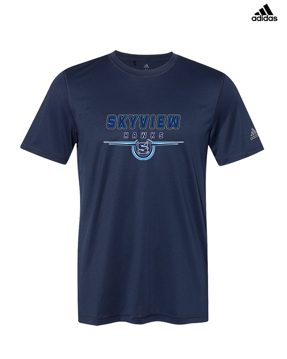 Skyview HS Football Design - Mens Adidas Performance Shirt