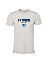 Skyview HS Football Design - Tri-Blend Shirt