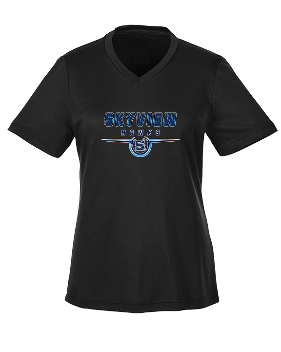 Skyview HS Football Design - Womens Performance Shirt