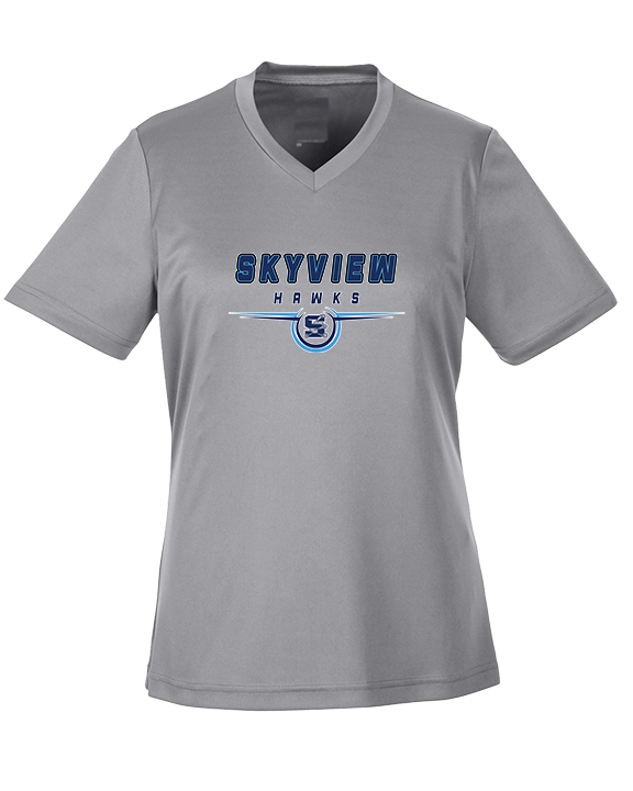 Skyview HS Football Design - Womens Performance Shirt