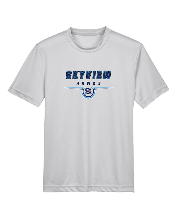 Skyview HS Football Design - Youth Performance Shirt