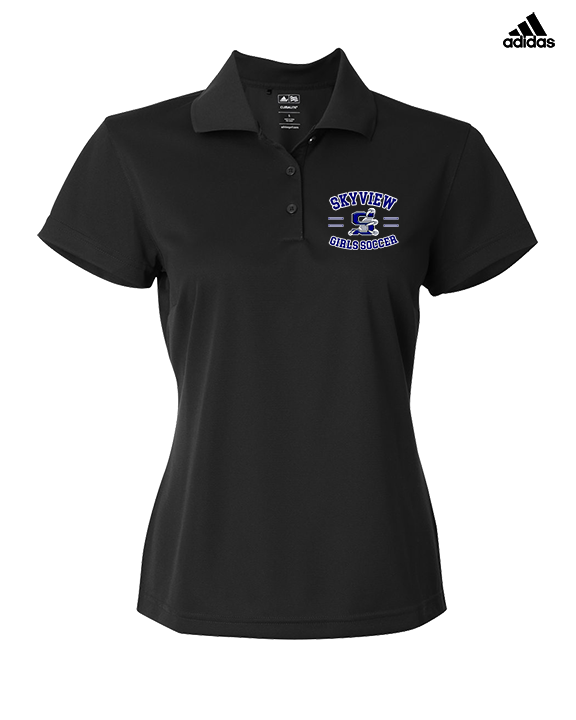 Skyview HS Girls Soccer Curve - Adidas Womens Polo