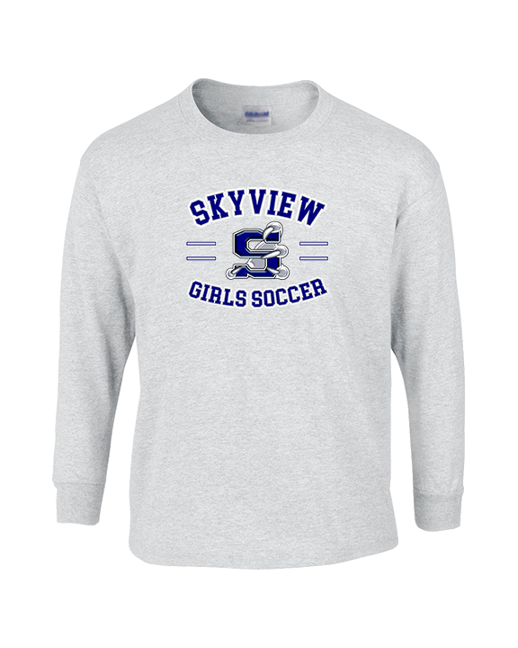 Skyview HS Girls Soccer Curve - Cotton Longsleeve