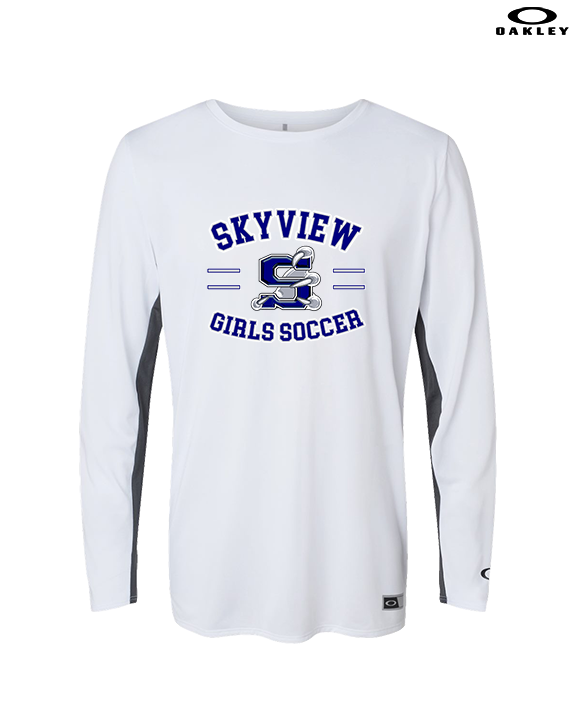 Skyview HS Girls Soccer Curve - Mens Oakley Longsleeve