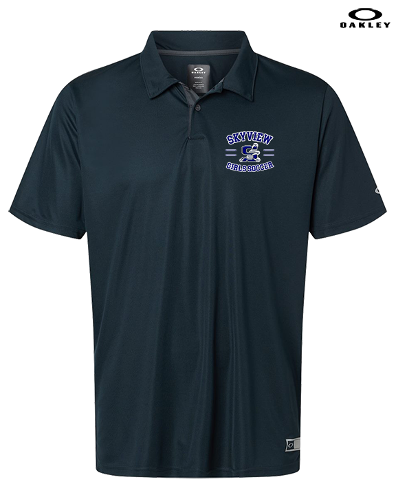 Skyview HS Girls Soccer Curve - Mens Oakley Polo