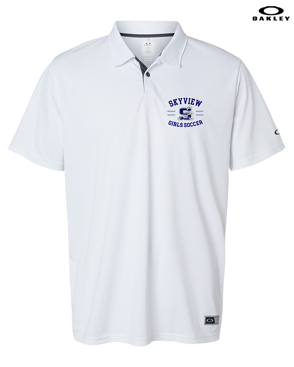 Skyview HS Girls Soccer Curve - Mens Oakley Polo
