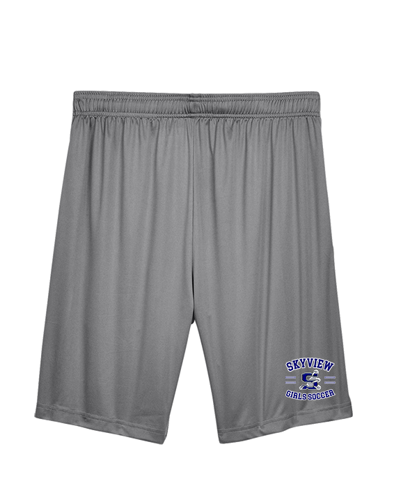 Skyview HS Girls Soccer Curve - Mens Training Shorts with Pockets
