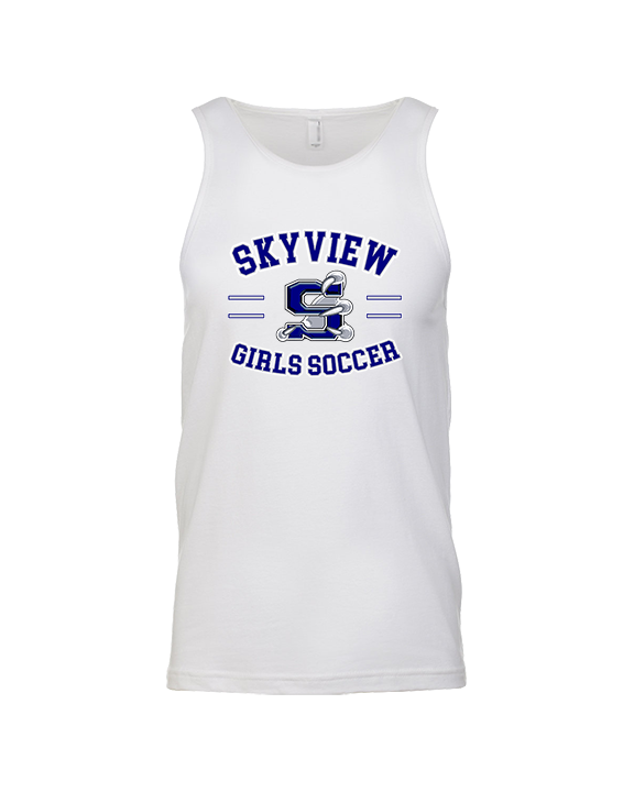 Skyview HS Girls Soccer Curve - Tank Top