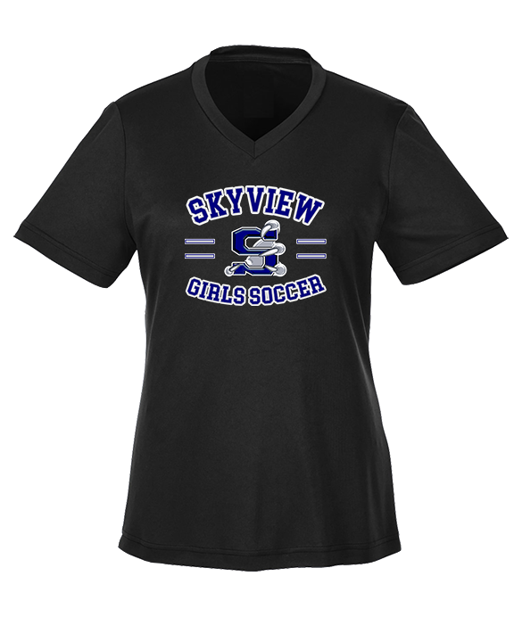 Skyview HS Girls Soccer Curve - Womens Performance Shirt
