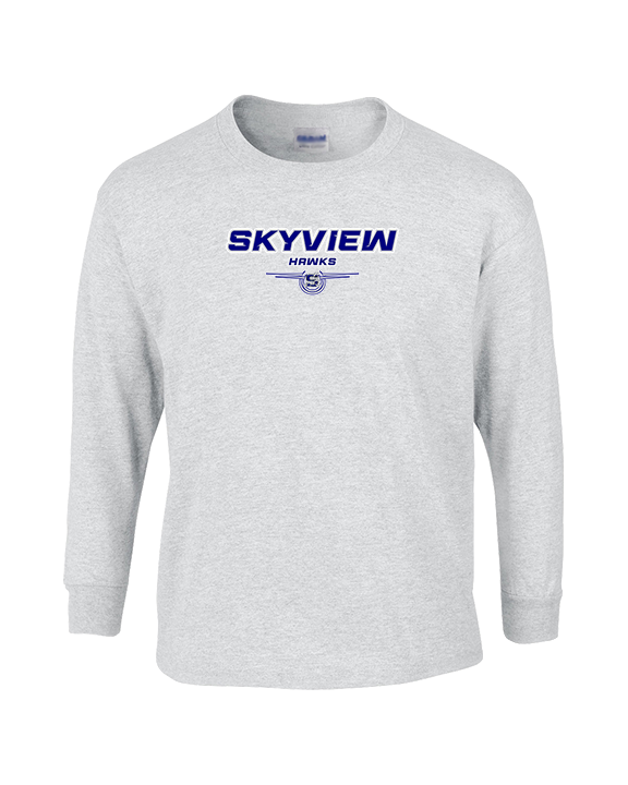 Skyview HS Girls Soccer Design - Cotton Longsleeve