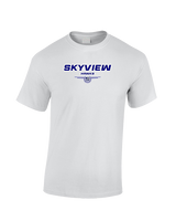 Skyview HS Girls Soccer Design - Cotton T-Shirt