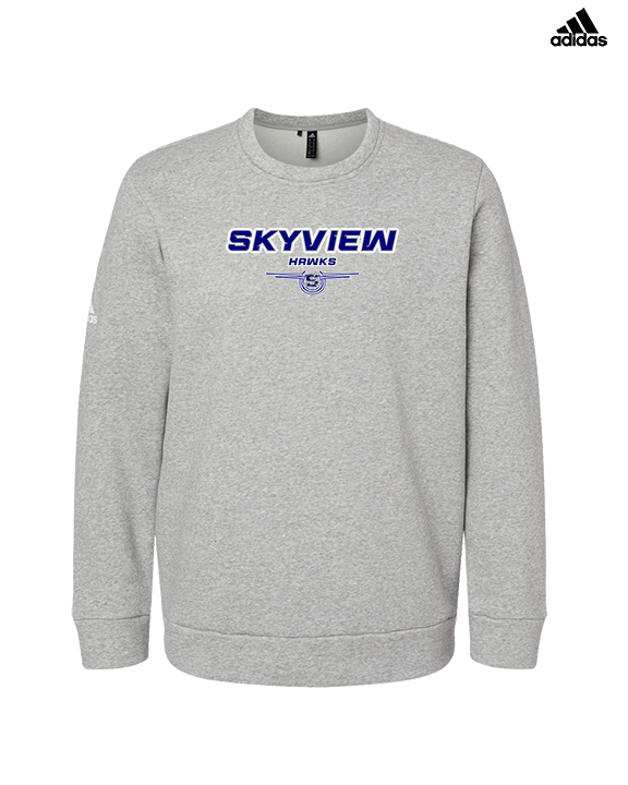 Skyview HS Girls Soccer Design - Mens Adidas Crewneck