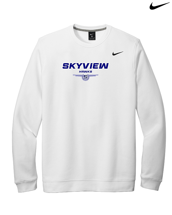 Skyview HS Girls Soccer Design - Mens Nike Crewneck