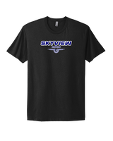 Skyview HS Girls Soccer Design - Mens Select Cotton T-Shirt