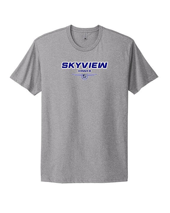Skyview HS Girls Soccer Design - Mens Select Cotton T-Shirt