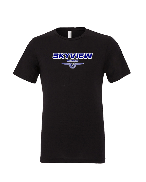 Skyview HS Girls Soccer Design - Tri - Blend Shirt