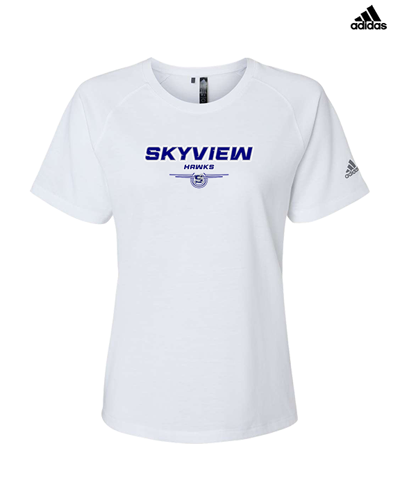 Skyview HS Girls Soccer Design - Womens Adidas Performance Shirt
