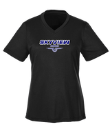 Skyview HS Girls Soccer Design - Womens Performance Shirt