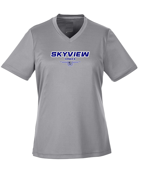 Skyview HS Girls Soccer Design - Womens Performance Shirt
