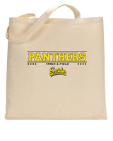 Snider HS Girls Track & Field Border - Tote Bag