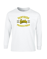 Snider HS Girls Track & Field Curve - Mens Cotton Long Sleeve