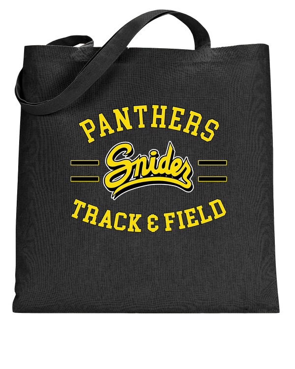 Snider HS Girls Track & Field Curve - Tote Bag