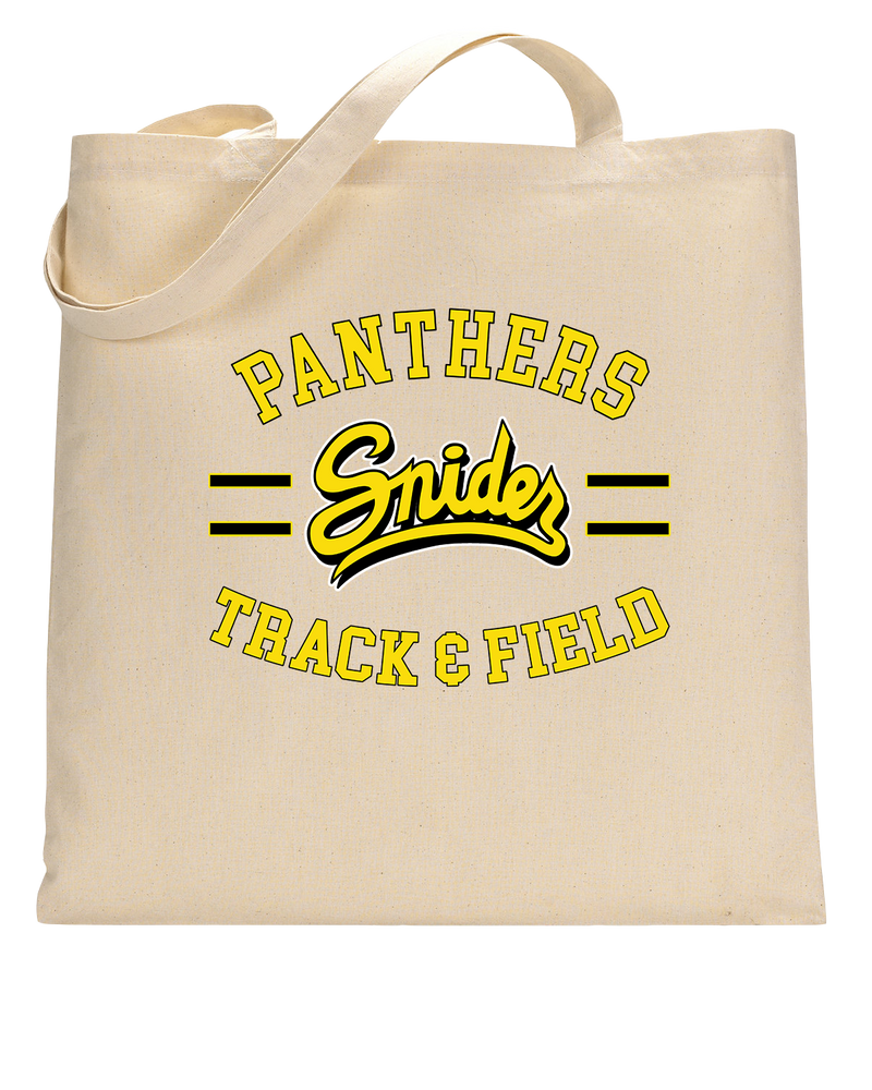 Snider HS Girls Track & Field Curve - Tote Bag