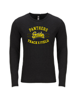 Snider HS Girls Track & Field Curve - Tri Blend Long Sleeve